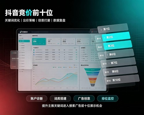五大连池抖音搜索竞价